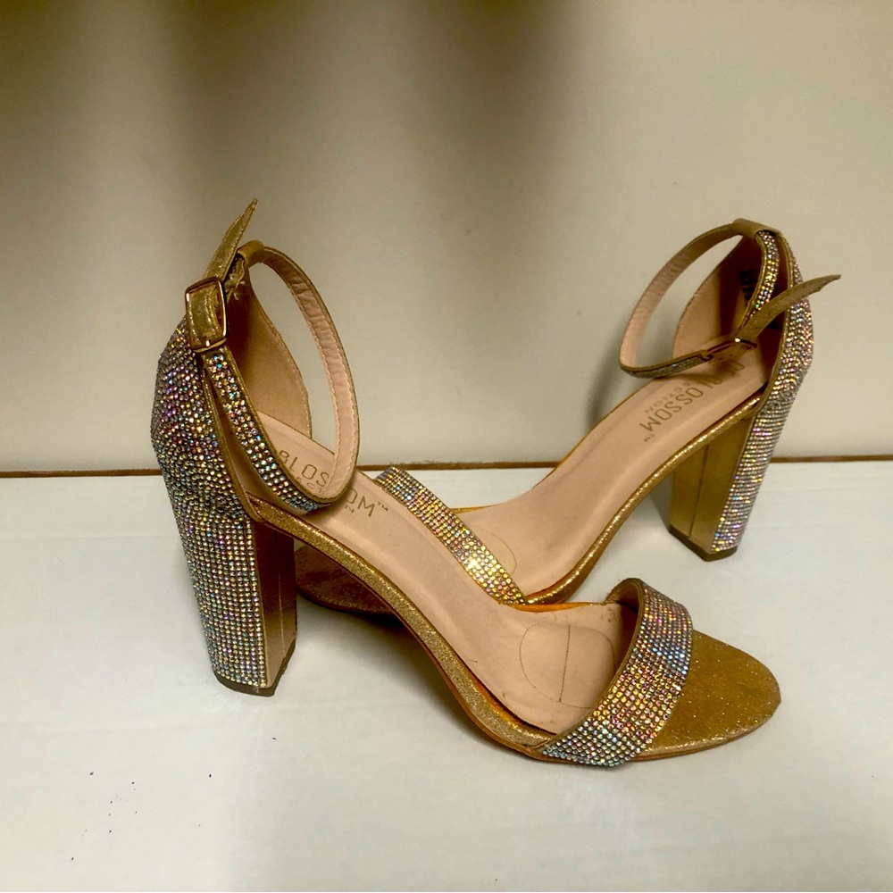 4” Sparkle Wedding Sandals